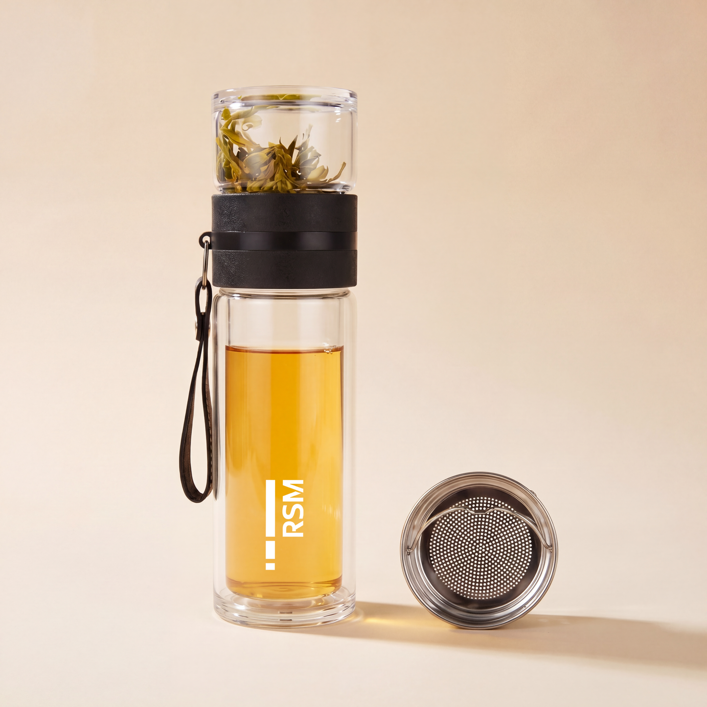 Glass Tea Infuser Bottle