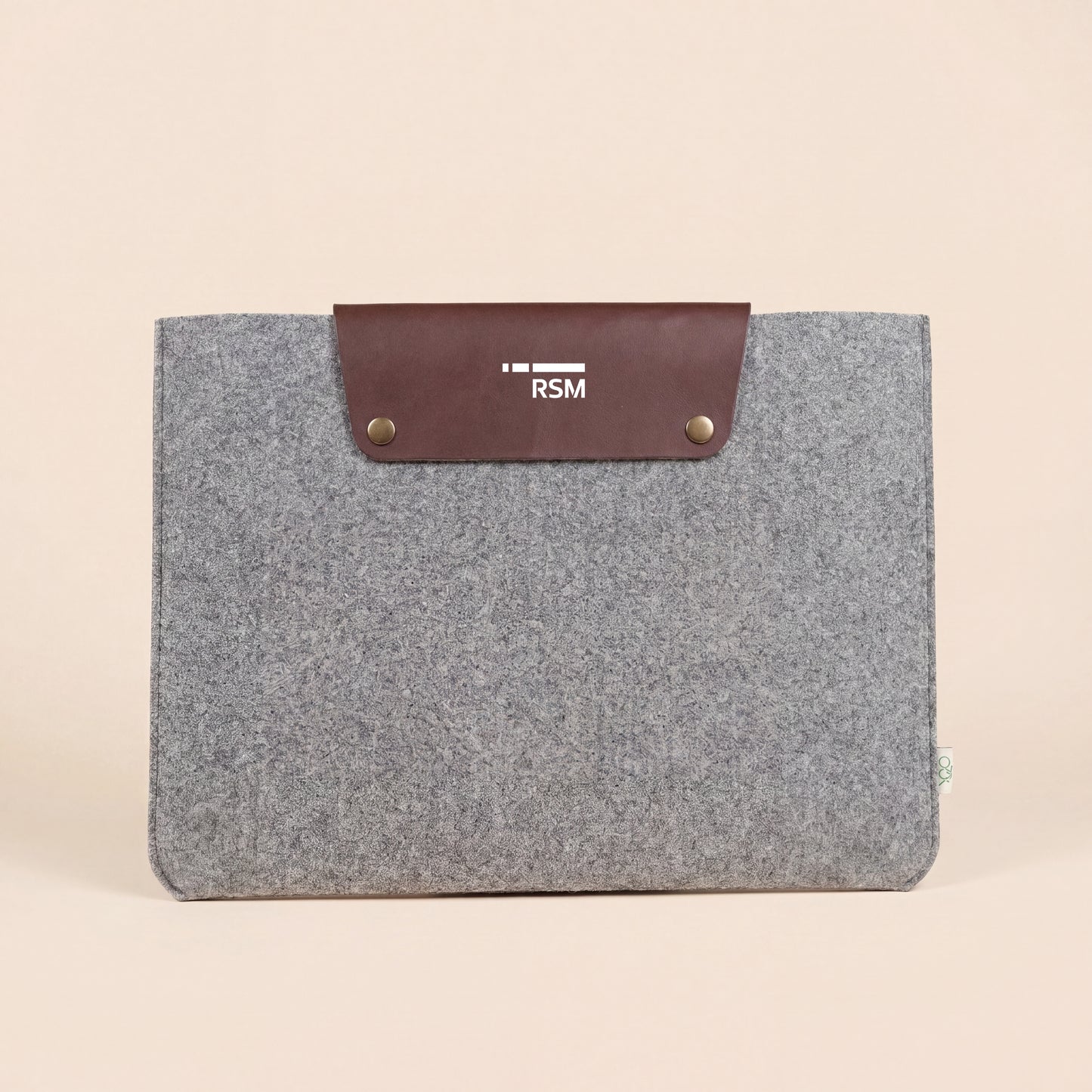 Laptop Sleeve with Leather Flap – Premium Protective Laptop Case
