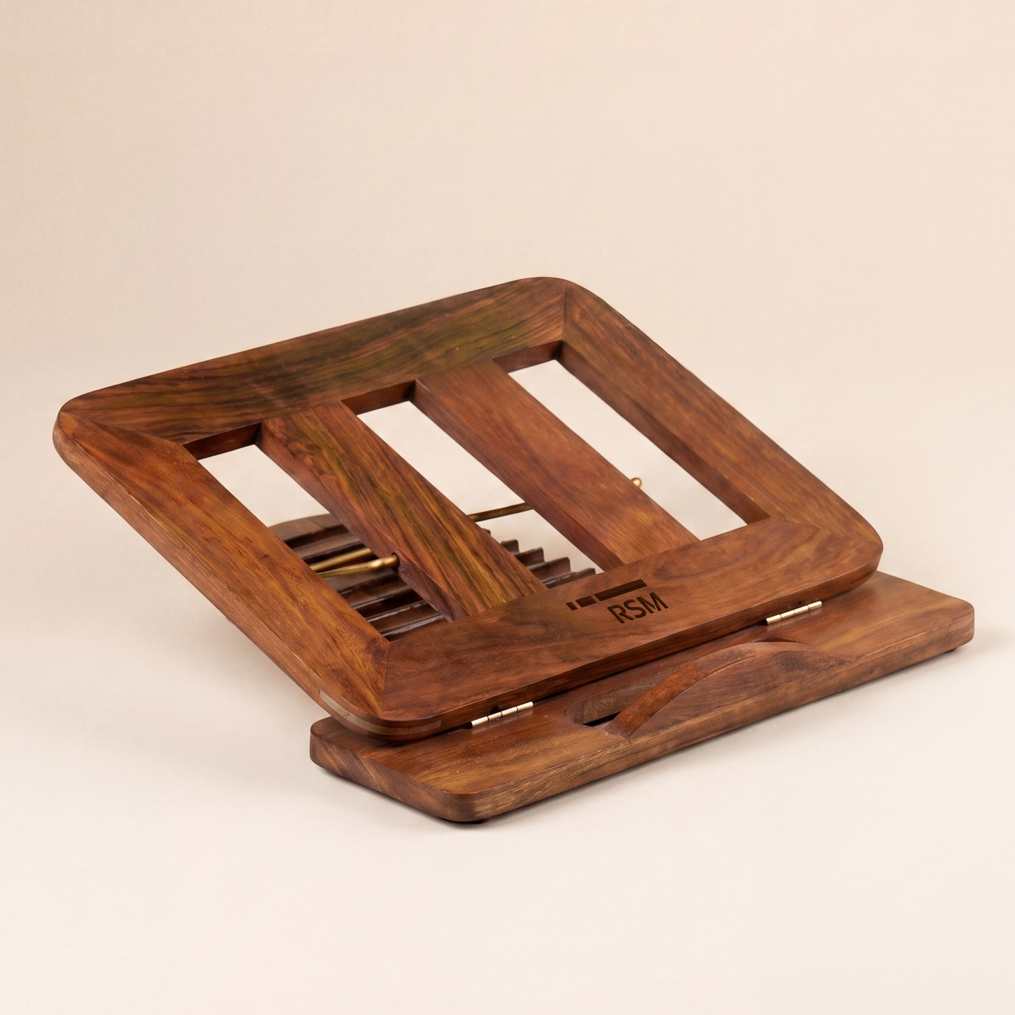 Adjustable Wooden Laptop Stand