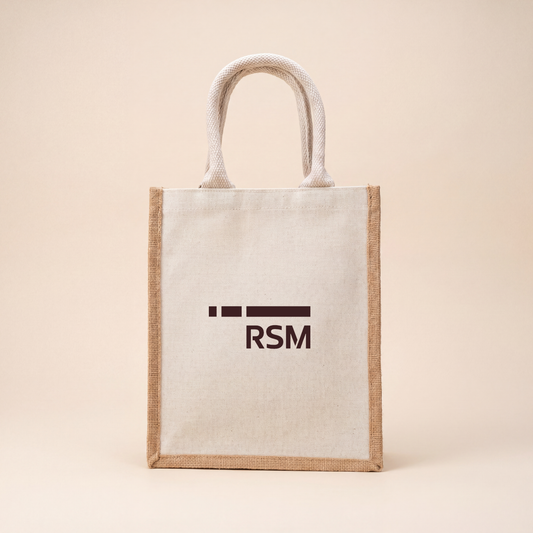 Eco-Friendly Jute Tote Bag – Reusable Carry Bag
