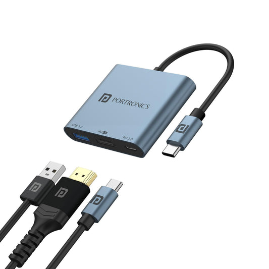 USB-C Multiport Adapter with HDMI & USB 3.0