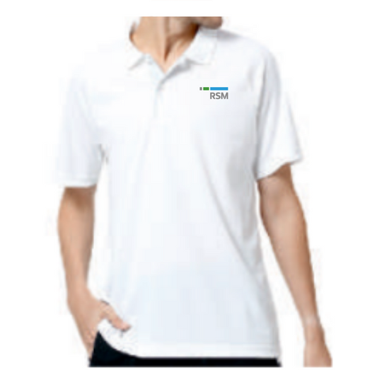Adidas Dri Fit Polo Neck T-Shirt- Unisex- White - image 1