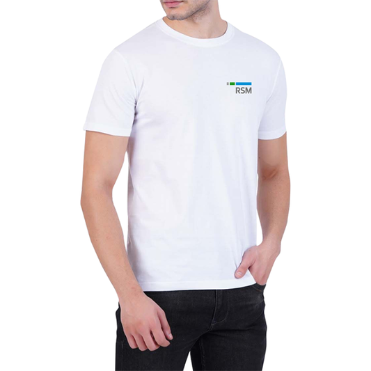 Jack & Jones Round Neck Cotton T-Shirt White - image 1