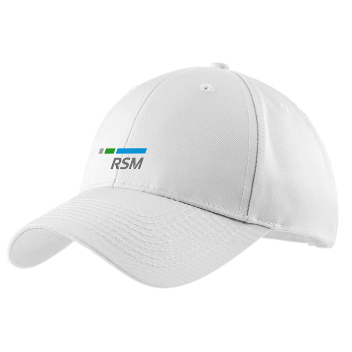 OMG Twill Cotton Cap- Standard White - image 1