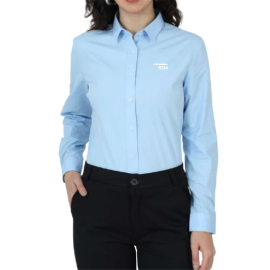 Rare Rabbit Formal Shirt Women- Blue - image 1
