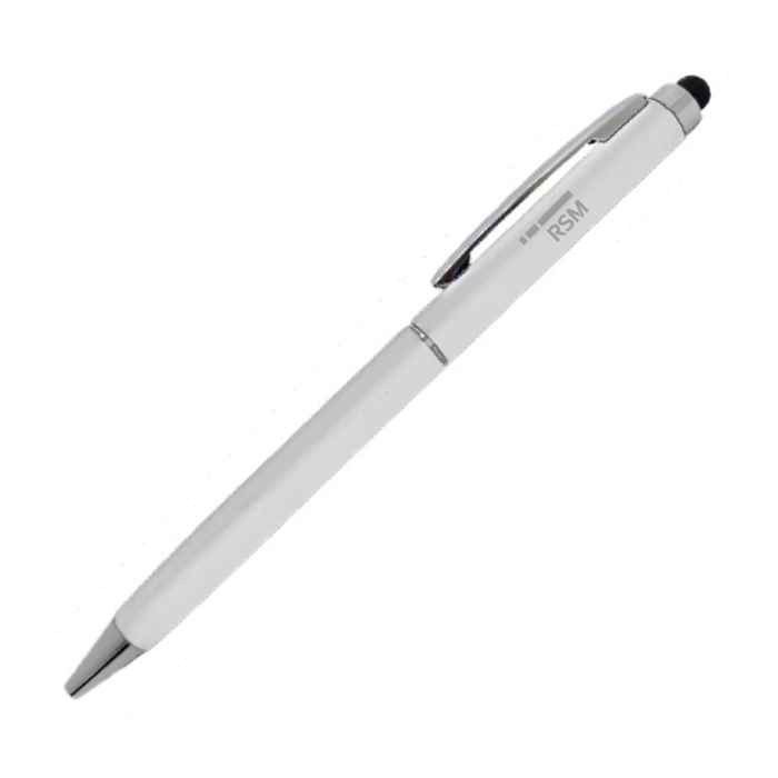 Stylus Ball Pen- White - image 1